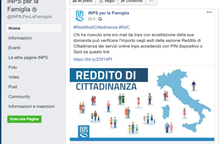 Troppe Domande Sul Reddito Di Cittadinanza E Il Social Media Manager Dell Inps Blasta La Gente Open