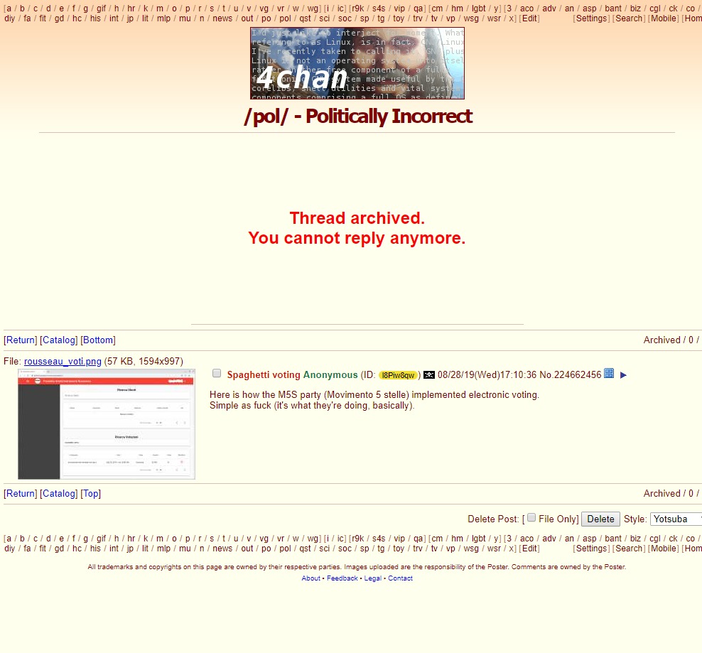 Rousseau Cosa C E Dietro Lo Screenshot Di 4chan Del Presunto Pannello Di Controllo Della Piattaforma Del M5s Open