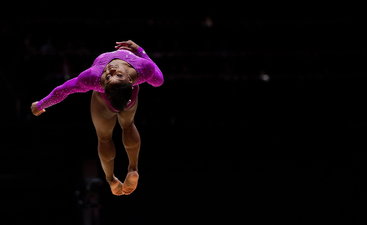 Ginnastica Artistica L Incredibile Salto Di Simone Biles Visto In Slow Motion Il Video Open