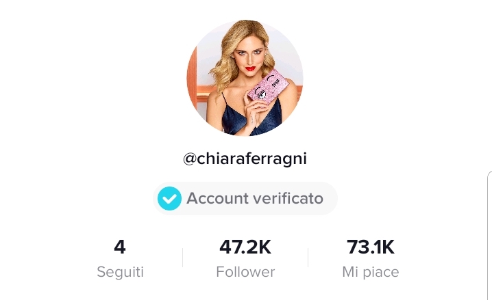 Account Verificato Tiktok