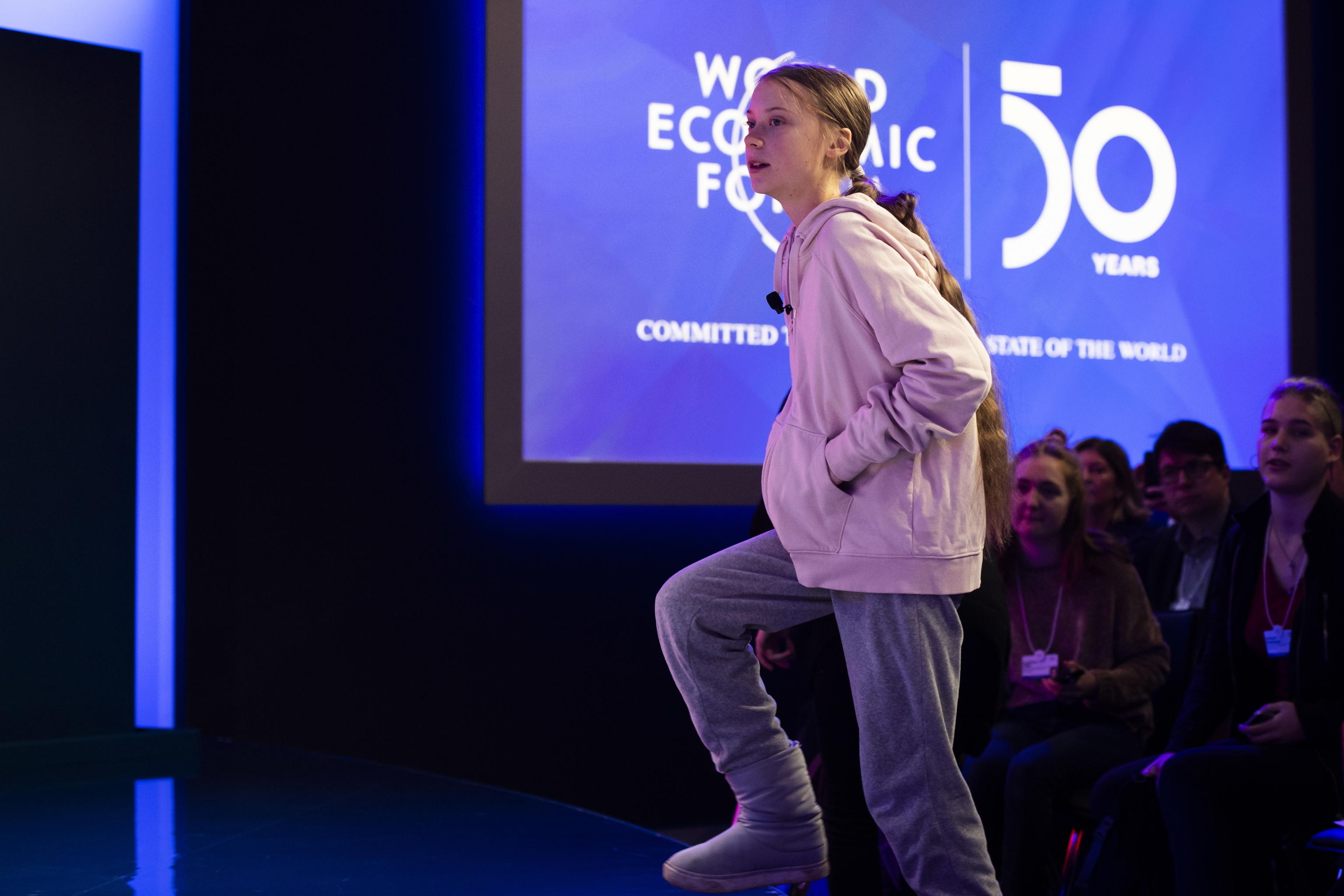 Greta Thunberg tra i relatori di Davos: «Si parla di clima ...