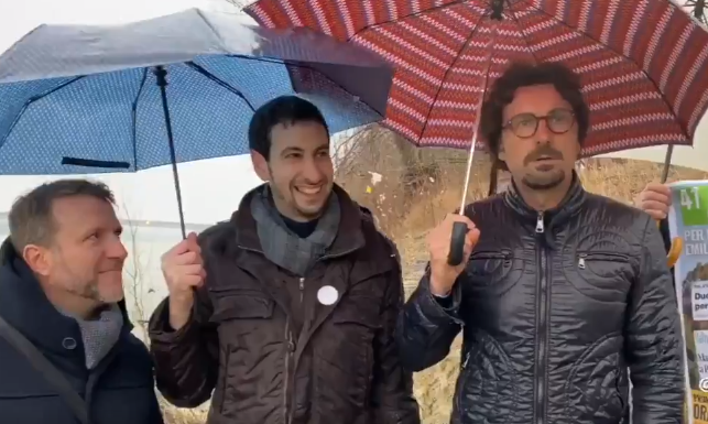 Il Ritorno Di Toninelli Gaffe Con Il Candidato M5s In Emilia Romagna Sono Felice Di Essere