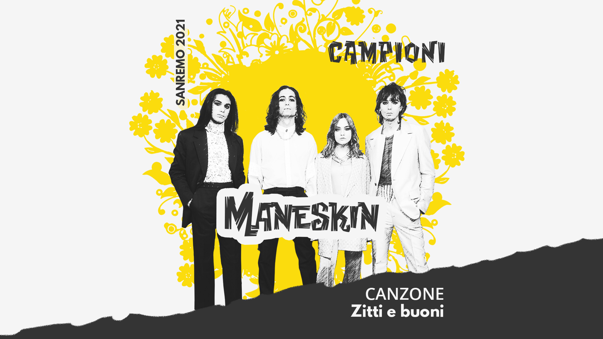 Il Testo Di Zitti E Buoni Di Maneskin Sanremo 2021 Open
