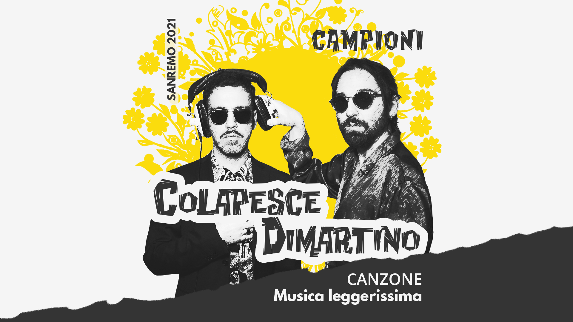 Il Testo Di Musica Leggerissima Di Colapesce E Dimartino Sanremo 2021 Open