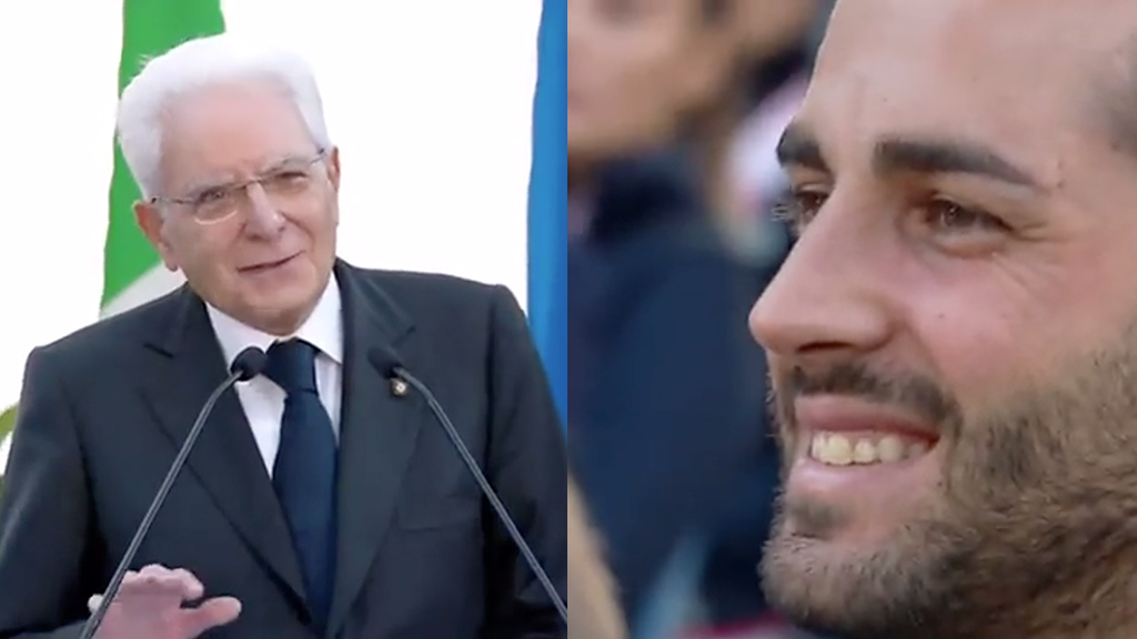 Mattarella receives the Azzurri of Tokyo 2020. The curtain with Tamberi: “He drove the ski slopes crazy” – The video