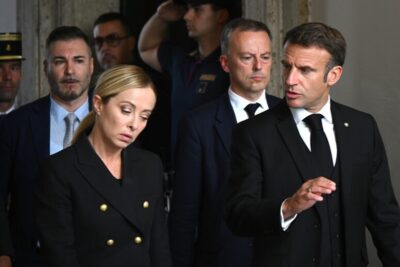 giorgia meloni emmanuel macron